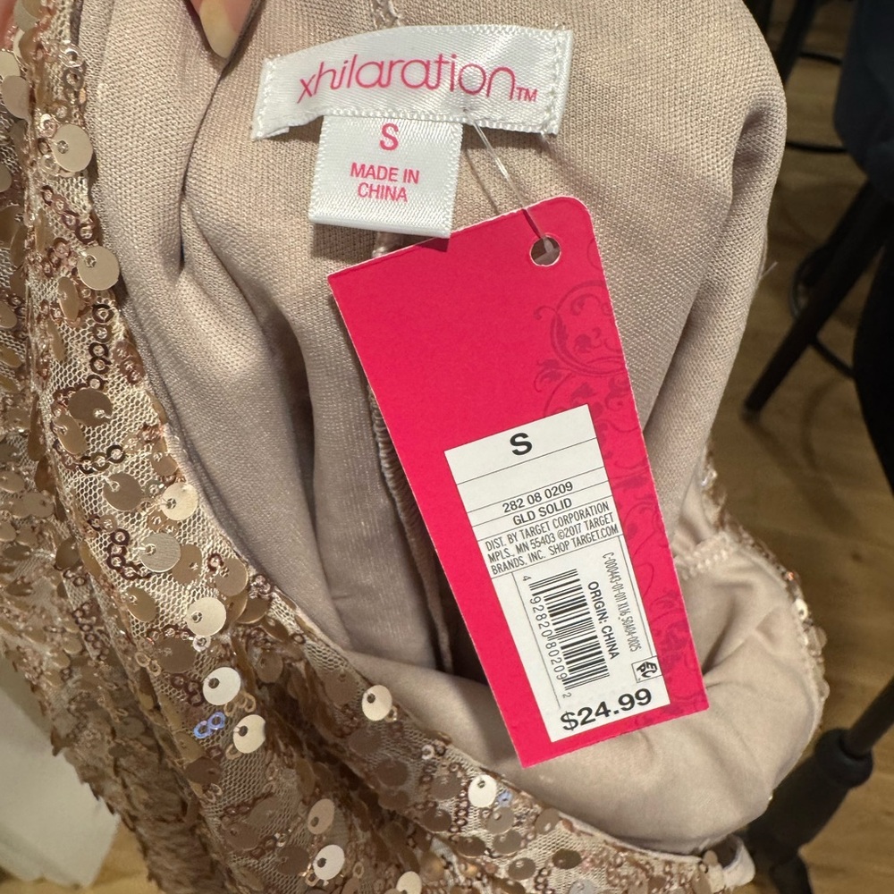 Target Sequin Mini Dress women’s small - Picture 2 of 15